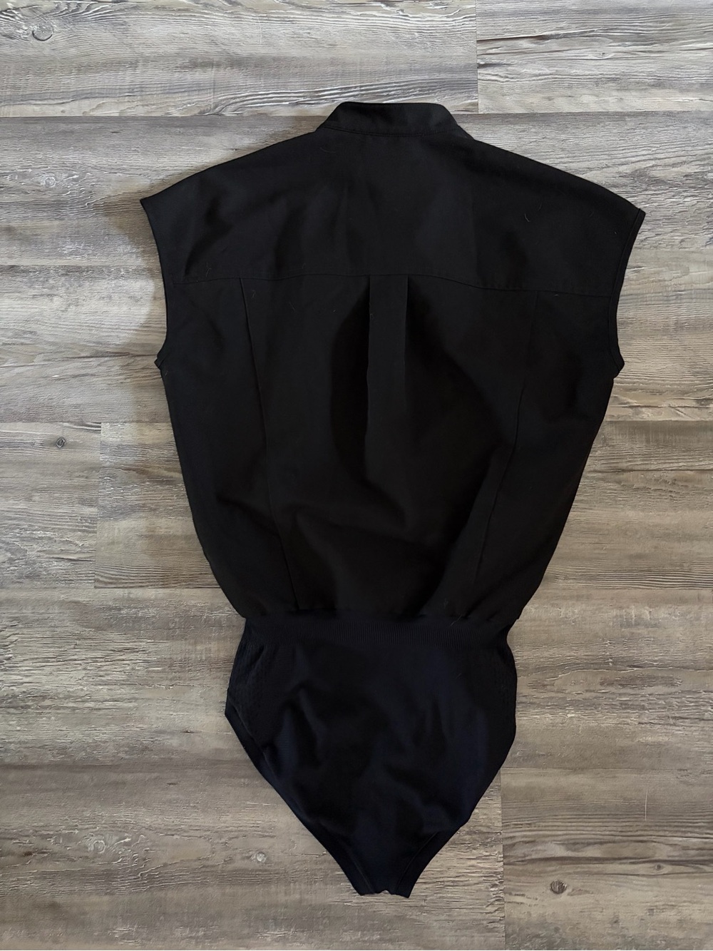 Figs Black Technical Collection Sleeveless Bodysuit - Picture 3 of 3